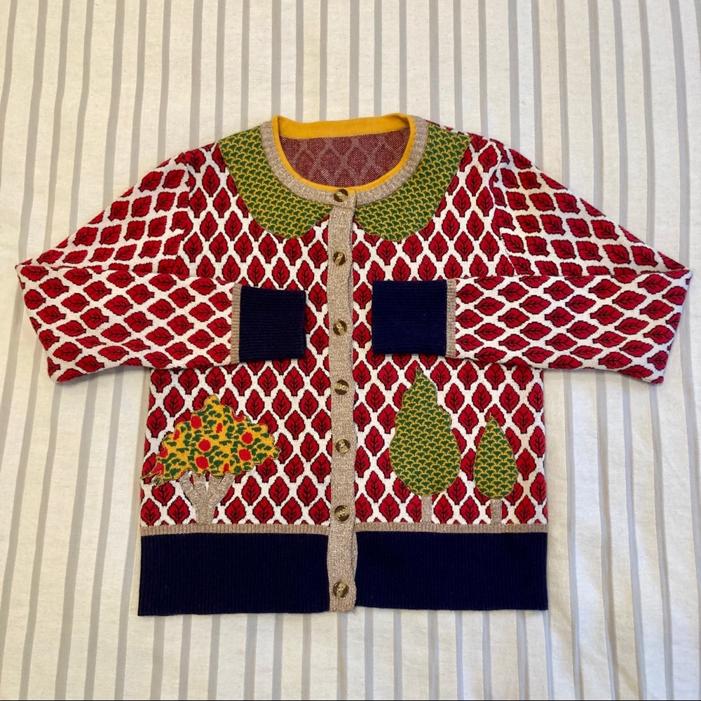 Embroidered cardigan